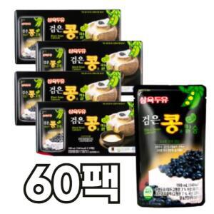 삼육두유 검은콩 칼슘 두유 파우치 190ml x 60팩