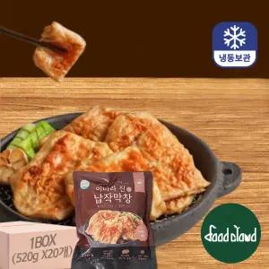 [BOX] 이바라 진 납작 막창 돼지 막창 520g (소스 120g 포함) X 20개