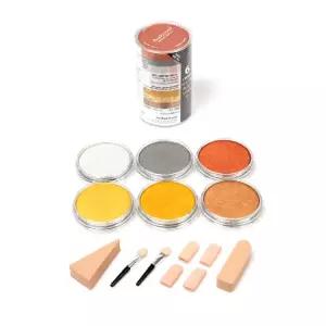 컬러핀(Colorfin) 팬파스텔 6색 세트 2종 Metallic/Pearlescent