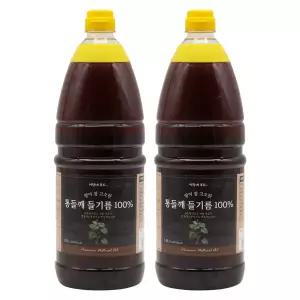 [이장네] 통들깨 100% 들기름 대용량 1.8L_2개