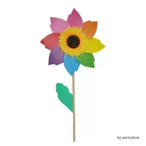 (대형 해바라기) 정원용 바람개비/어린이집/정원/장식품/왕바람/개비/바람/게비/공원/놀이/행사/꾸미기