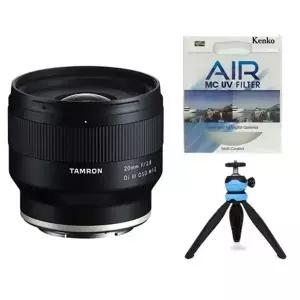 탐론 24mm F2.8 F051 소니 FE + AIR MC UV 필터 67mm+MT-03 미니삼각대