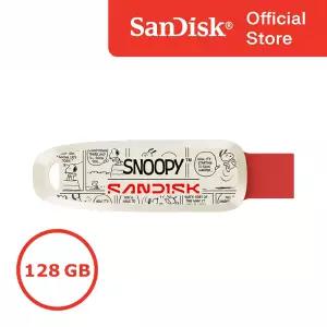 샌디스크 USB 메모리 128GB 128기가 C타입 OTG SDDDC6 Snoopy 귀여운 캐릭터 대용량 유에스비 ENL