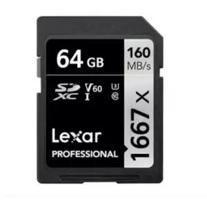 아트박스/오피스큐 실버 플러스 SD카드 64GB Lexar