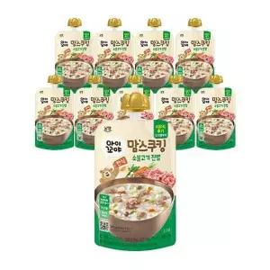 [남양][G] 남양 맘스쿠킹 이유식 소불고기 진밥 (12개월) 10개