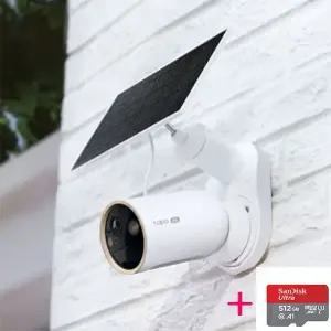 티피링크 Tapo C460 KIT 800만화소 4K 무선 배터리 태양광 충전식 현관 실외용 CCTV + micro SD 카드 512GB