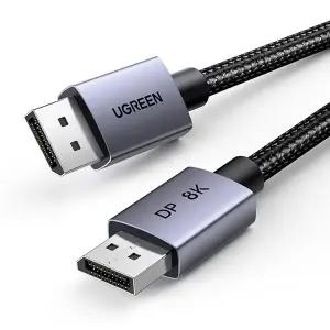 유그린 8K DisplayPort 1.4 메탈 케이블 3m U-25906 DP to DP VESA공식인증 디스플레이포트 UHD