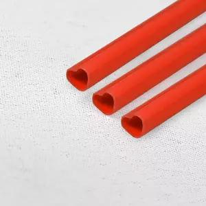 보니팩 6x210mm 벌크 하트빨대 레드 1박스 (10000개)