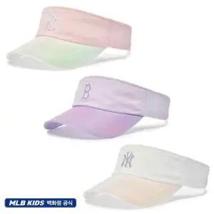 갤러리아 (SC440)MLB키즈 여아 쿨필드 레인보우 리본 썬캡(7FSC44063)