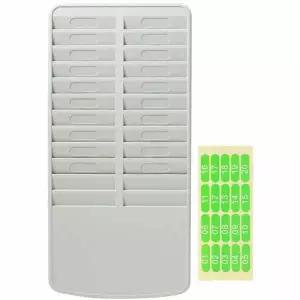 20인용 QYW911F1 출퇴근기록 카드함 케이스 카드 꽂이 보관함