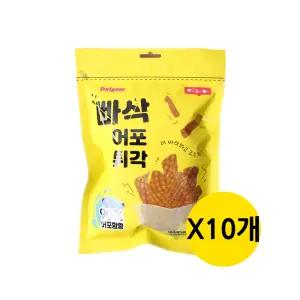 빠삭 어포튀각 오리지널 87g x 10개 / 맥주안주 쥐포 튀김