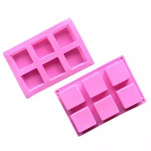 아로마 모스큐브 비누 DIY 6구 실리콘 몰드 정사각