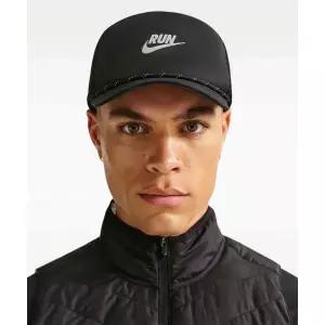 NIKE 나이키 IO8269-010 프로 드라이 핏 언스트럭처드 스우시 런 캡 - 블랙:앤트러사이트:그레이 951144