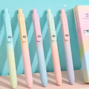 다오완스 젤펜 0.7mm 간호사 볼펜 젤펜 퀵 드라이 오로라 5개