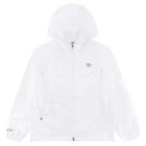 엄브로 하이웨이 벤틸 후드 바람막이 자켓 UR223CJK41WHT