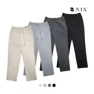 [NIX]남폴리스판 풀밴딩 테이퍼드 팬츠FNPECPE112P 3257780