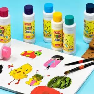 동아 수채화 단색 그림 물감 200ml 딩동댕물감