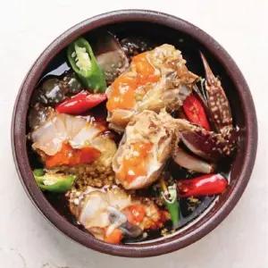 (강)30년전통 비법양념 국내산 암꽃게장 3kg x 1ea (4-5미)