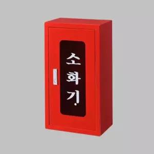 소방용품 소화기보관함 1구스틸함 노출형