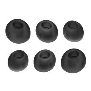 jbl호환 TUNE BUDS 이어폰 용 6pcs 3 쌍 실리콘 팁 버드 커버 컵 캡 Bluetooth 호환 헤드셋 액세서리