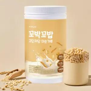 꼬박꼬밥 미숫가루 단백질 운동 쉐이크 고단저당 400g BNS