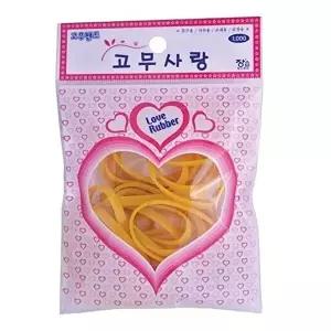 고품질 고무밴드 고무줄 70mm 5T 부채만들기 고무밴드 고무줄 찍찍이테이프 유성매직 머리고무줄 W079BB8