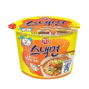 큰컵라면 오뚜기 스낵면 90g 24개