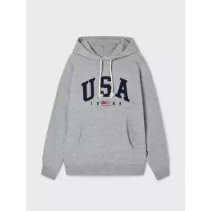 [후아유](대전신세계)USA 로고 기모 후드티 (WHMHF4T91U)