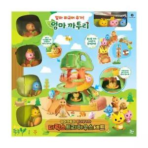 엄마까투리 통나무기차 디럭스 트리하우스