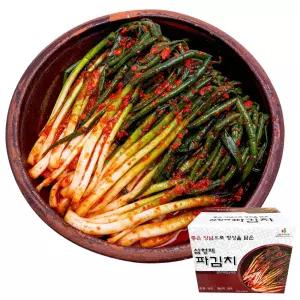 [맛보장] 삼형제 파김치 5kg 쪽파 김치 업소용 중국산 수입