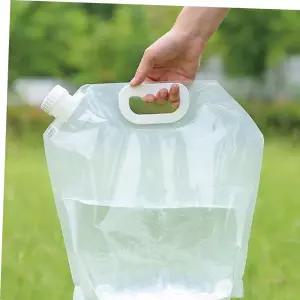 대형물주머니 글램핑 야외 대용량 워터백 캠핑 접이식 물통 (5L/10L)