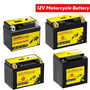 12V 리튬인산철 오토바이 배터리 4Ah 6Ah 8Ah 12Ah CCA 260A 350A 450A 620A 720A 리튬인산철 스타터 배터
