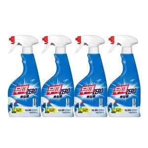 피죤 무때ZERO 욕실용 500ml, 4개