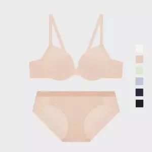 게스언더웨어 26SS 아스킨 에센셜 와이어 브라 팬티 세트 - 6Colors 2540105 499125