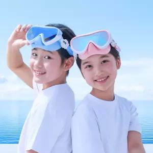 [자외선차단] 수이즈 어린이 스노쿨링 마스크 세트 여행용 물놀이 키즈 아동용 물안경