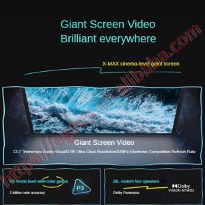 레노버 패드 프로 2025 샤오신 144Hz JBL 4 스피커 2.9K 안드로이드 12.7인치 2세대 10200mAh 45W 충전 대