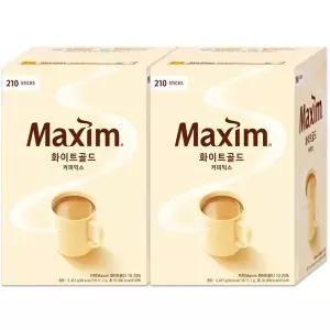 맥심 화이트골드 커피믹스 210Tx2개