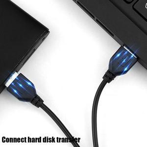 USB-USB 듀얼 USB 2.0 연장 케이블 수-수 라디에이터 하드 디스크 웹캠 데이터 전송 코드