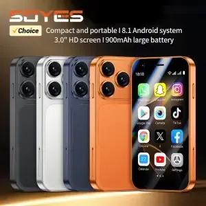 소예스 A17 미니 안드로이드8.1 스마트폰 3.0인치 2GB 램 롬 듀얼심 대기 플레이스토어 3G 소형폰