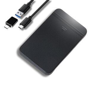 Ezekers 휴대용 500GB 외장 하드 드라이브 - PC, Mac, PS5(스토리지 전용), PS4, 휴대폰(안드로이드 및 15/16/17) 및 Xbox용 USB 3.0 및 USB C - 초고속
