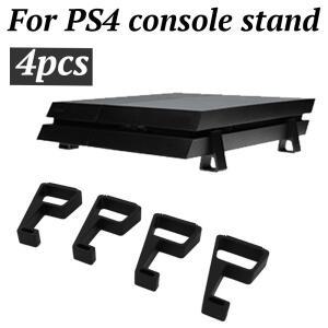 PS4 호환 슬림 프로용 4개세트 수평 콘솔 홀더 냉각 다리 받침대 진동 방지 게임 액세서리