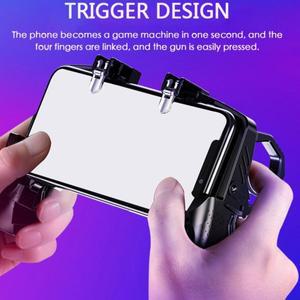 무선 모바일 게임 컨트롤러 조이스틱 트리거 게임패드 슈팅 게임용 iOS 안드로이드 호환 스마트폰 호환