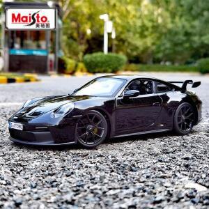 마이스토 1:18 2022 포르쉐 GT3 RS 합금 트랙 레이싱카 모델 다이캐스트 메탈 스포츠카 자동차 시뮬레이션