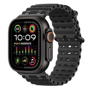 MOKO 오션 밴드 애플호환 WATCH ULTRA 3/2/1 49MM 업그레이드된 실리콘 스포츠 46MM 45MM 44MM 시리즈 11 /10 /9 /8 /7 /6 /5 SE3 /2 /1 금속 커넥터가 있는 통기성 스트랩