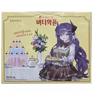 CROWN 크라운 버터와플 스텔라이브 기획 632g (포토카드포함)