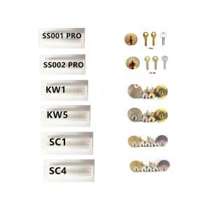 리시 2 in 1 도구 SC4 SS001 PRO KW1 KW5 SC1 도어 및 일반 자물쇠용 열쇠공