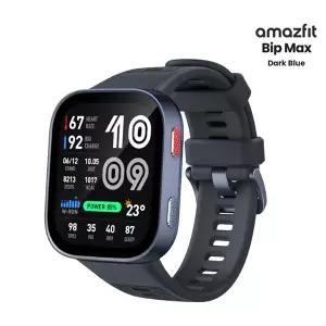 어메이즈핏 NEW 빕맥스 Bip Max GPS 스마트워치 49mm (150종 스포츠모드 적용) 다크 블루 (구매선물)-ISK