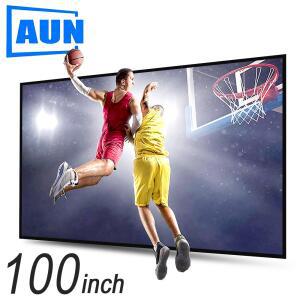 유압식스크린 100 인치 라이트 프로젝터 스크린 반사 패브릭 시어터 휴대용 ALR 4K 1080P LED DLP 16