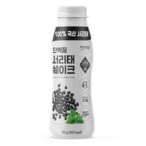 단백질쉐이크 프로틴 간편섭취 식사대용 서리태 단백질 쉐이크 50g 24개