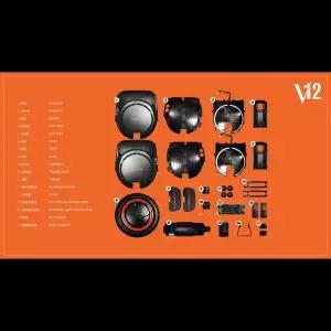 INMOTION V12V12Pro 액세서리 파워 패드 V12HT 전동 외발자전거 부품 다양한 부품